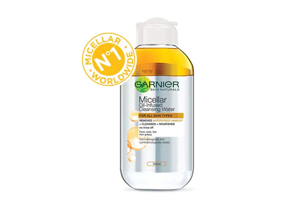 GARNIER  MICELLAR WATER YELLOW 125ML